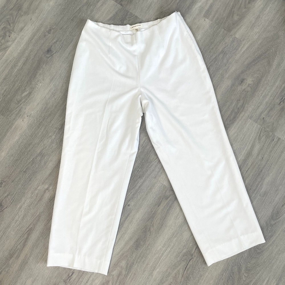 Coldwater Creek Women's White Pants